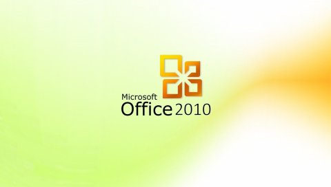 Microsoft Office 2010, Microsoft, офис, свет, фон