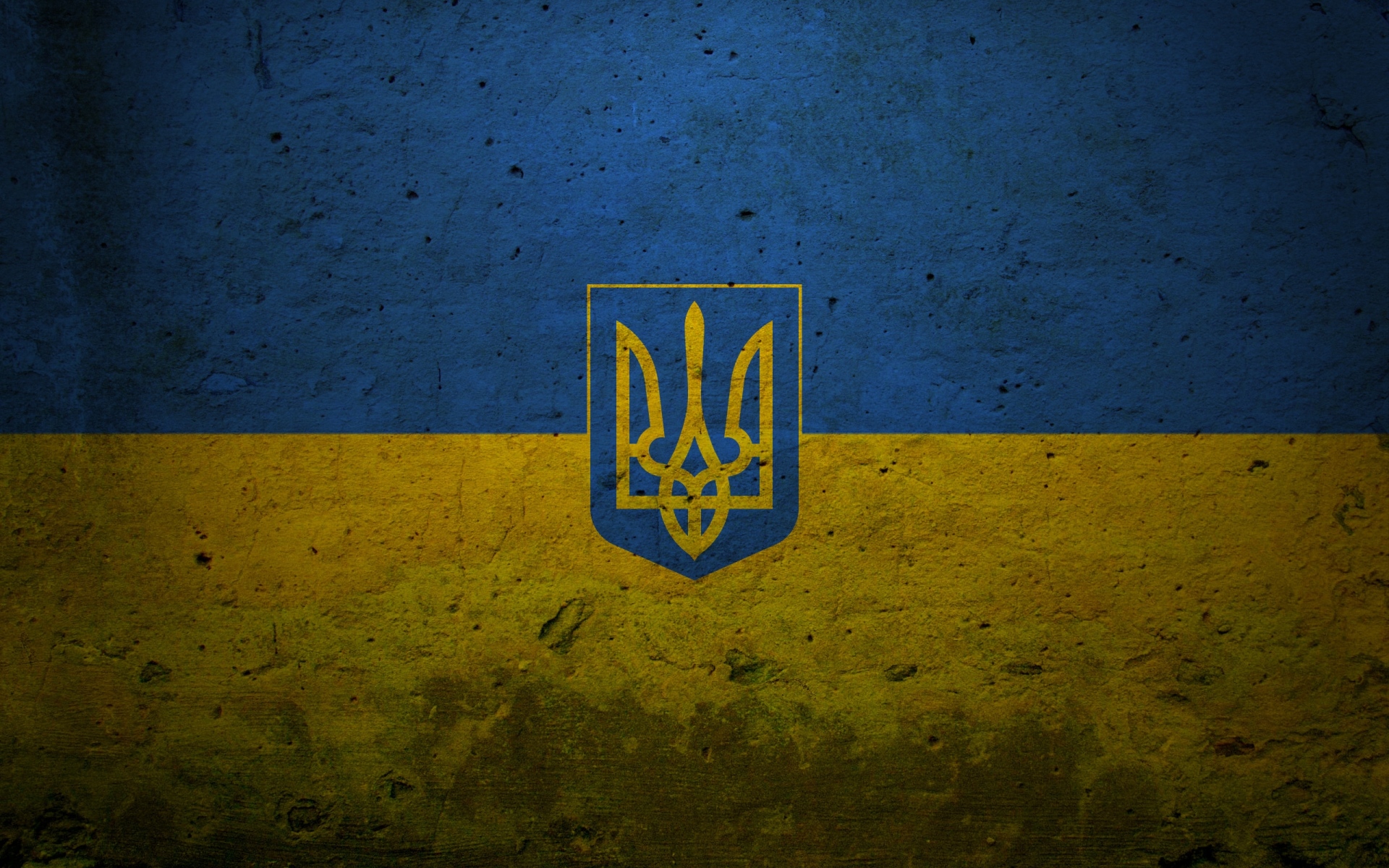 Картинки Флаг, герб, украина, краска фото и обои на рабочий стол