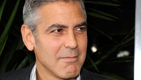 George clooney, знаменитость, актер, голливуд, седой, смокинг