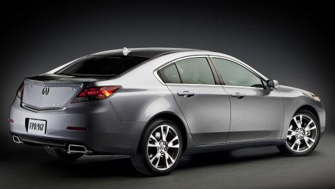 Acura, tl, 2011, металлик серый, седан, вид сбоку, стиль, автомобили