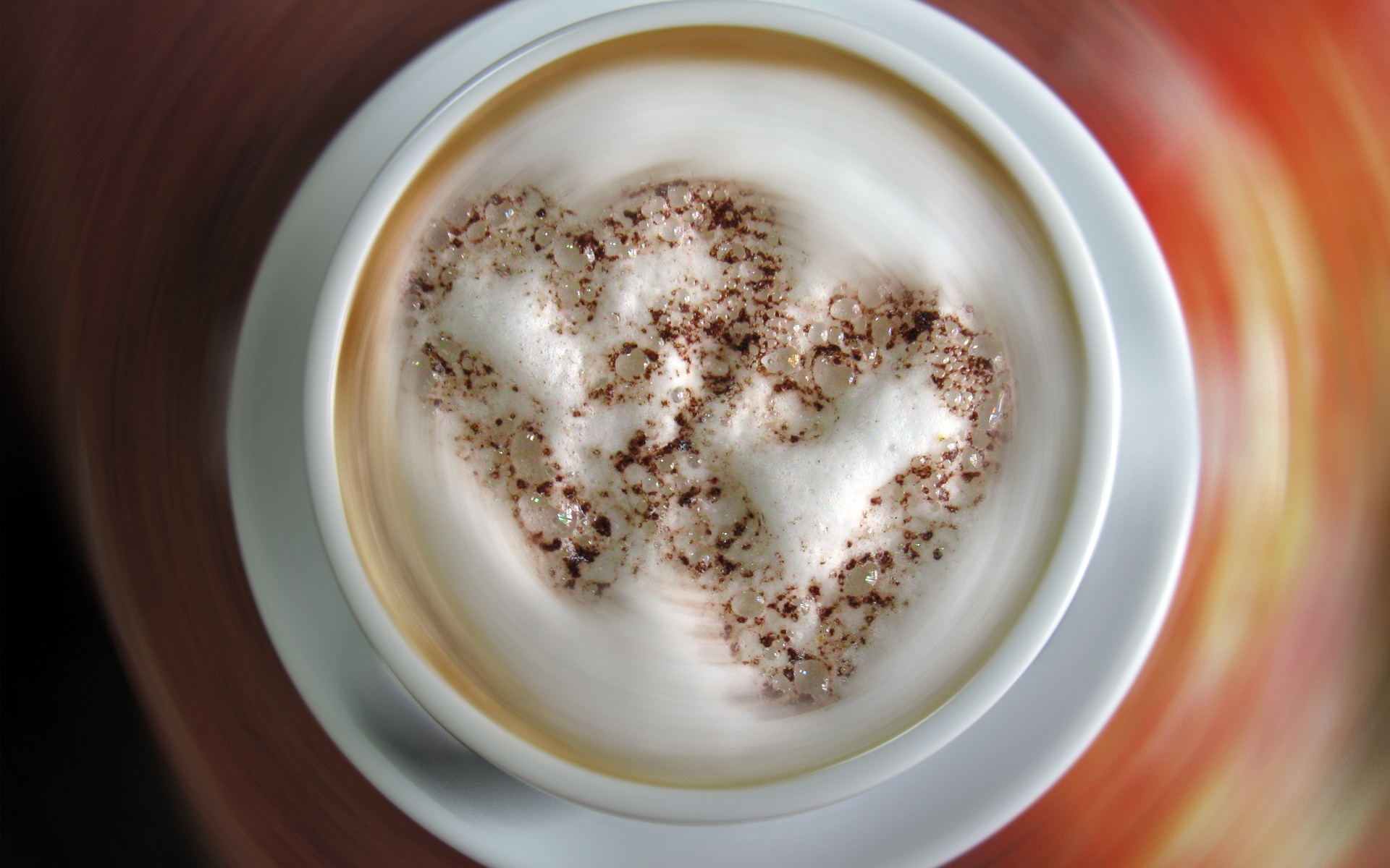 Чашка кофе с сердечком
