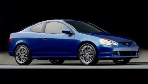 Acura, rs-x, 2001, синий, вид сбоку, стиль, автомобиль