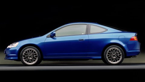 Acura, rs-x, концепция, 2001, синий, вид сбоку, стиль, авто