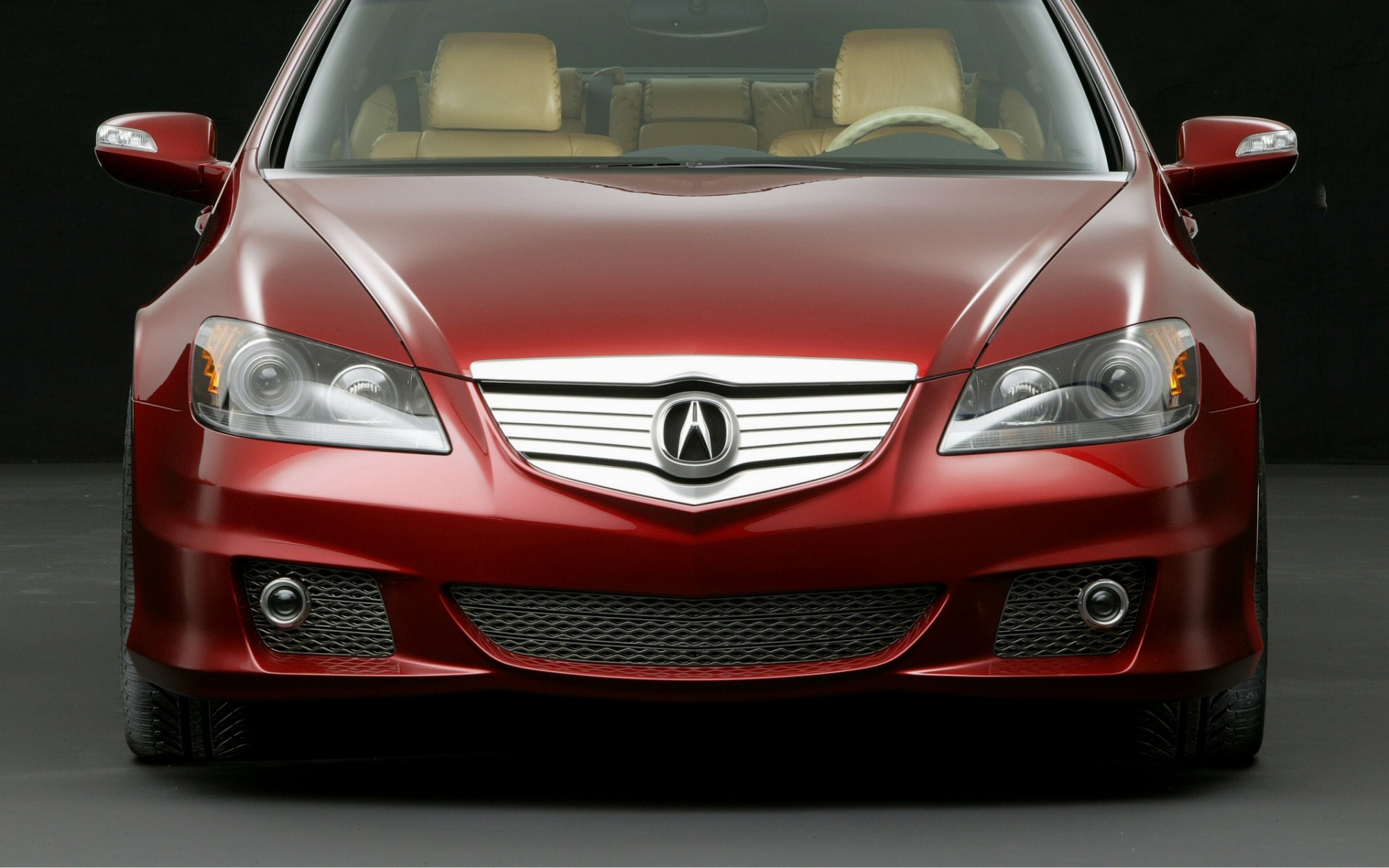 Картинки Acura, rl, концепция, красный, вид спереди, стиль, автомобили фото и обои на рабочий стол