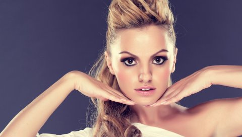Alexandra stan, певец, модель, блондинка, лицо, губы, глаза