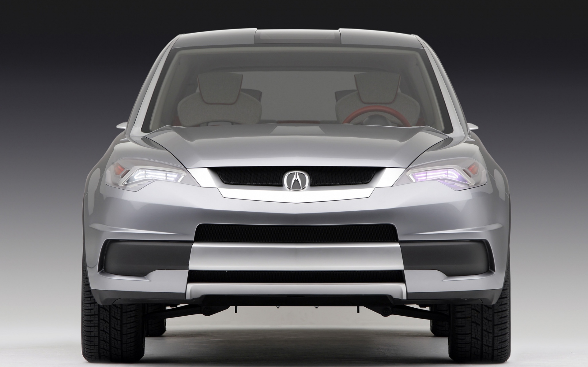 Картинки Acura, rd-x, концепция, серый металлик, вид спереди, стиль, авто фото и обои на рабочий стол