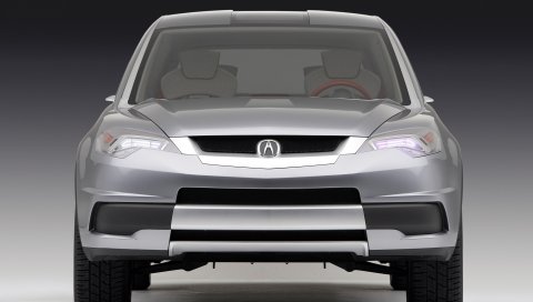Acura, rd-x, концепция, серый металлик, вид спереди, стиль, авто