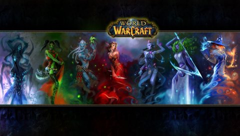 Мир Warcraft, персонажи, лица, фан-арт