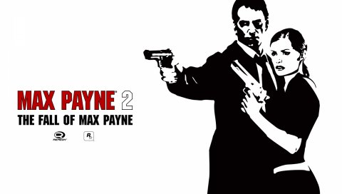 Max payne 2, падение max payne, женщина, пистолеты, взгляд
