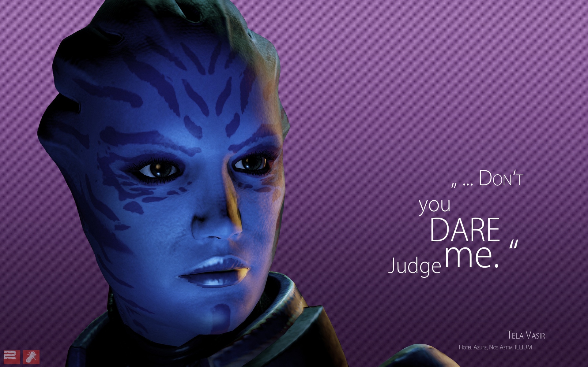 Картинки Mass effect 3, tela vasir, quote, look, character фото и обои на рабочий стол