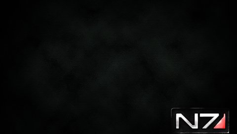 Эффект массы 3, n7, шрифт, фон