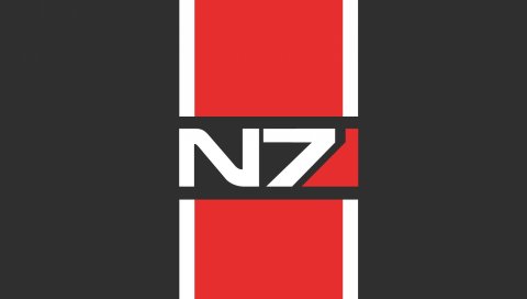Массовый эффект 3, n7, графика, стиль, шрифт