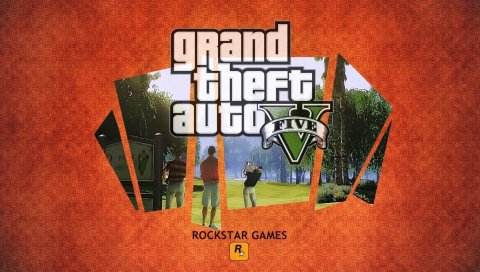 Gta, grand theft auto 5, графика, фон, выстрел