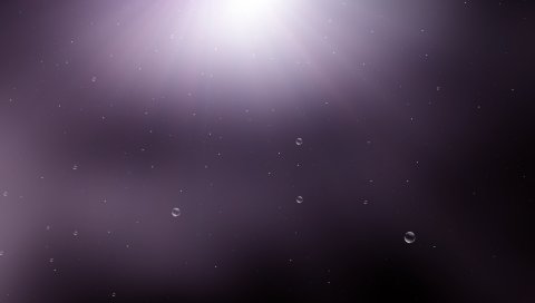 Свет, блеск, поверхность, капли, фиолетовый