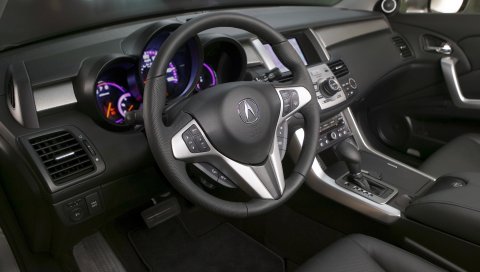 Acura, rdx, салон, салон, руль, спидометр