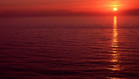 Солнце, море, спокойствие, вечер, oregon