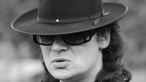 Udo lindenberg, шляпа, очки, лицо, волосы