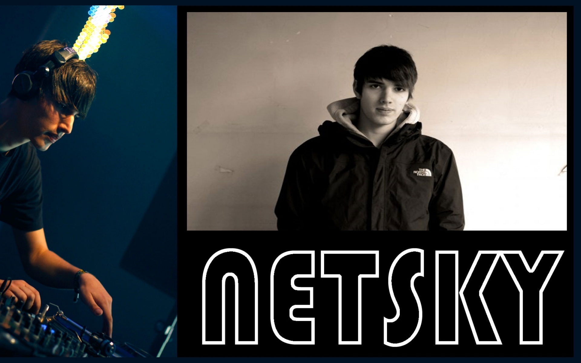 Картинки Netsky, мужчина, куртка, пульт, футболка фото и обои на рабочий стол