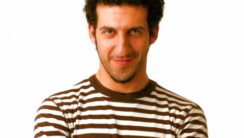 Marwan, улыбка, лицо, щетина, футболка
