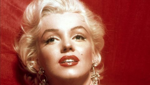 Marilyn monroe, девушка, лицо, блондинка, губы
