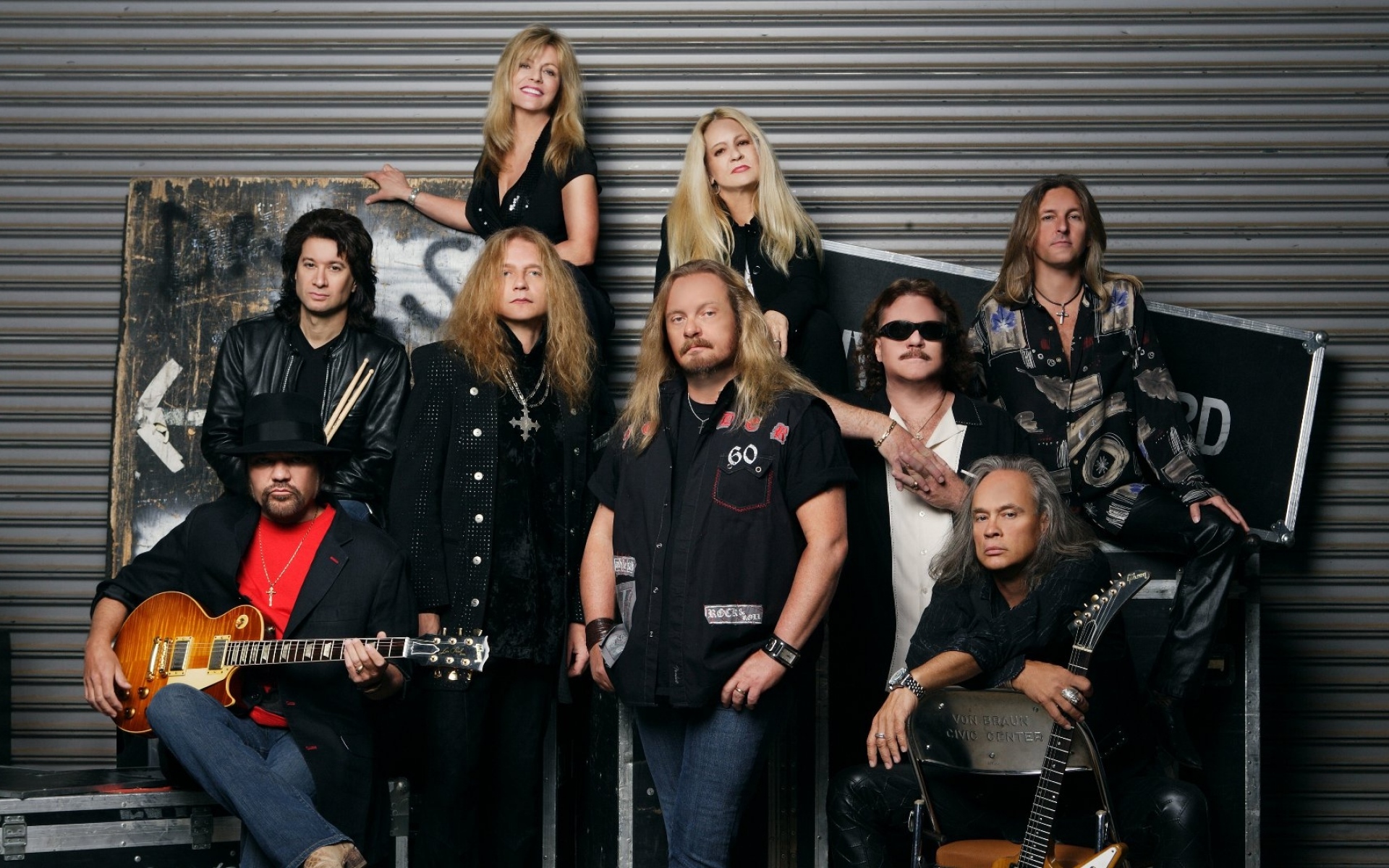 Картинки Lynyrd skynyrd, группа, участники, гитары, посмотрите фото и обои на рабочий стол