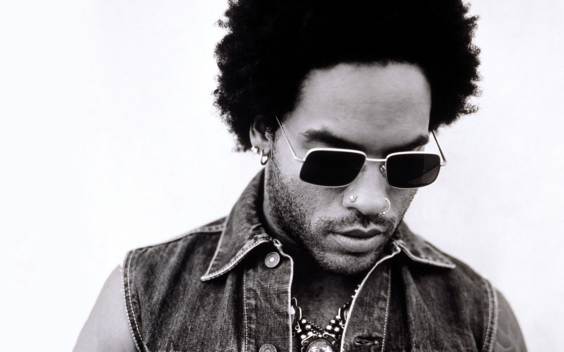 Картинки Lenny kravitz, стрижка, волосы, очки, пирсинг фото и обои на рабочий стол