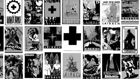 Laibach, обложки, графика, рисунки, имена