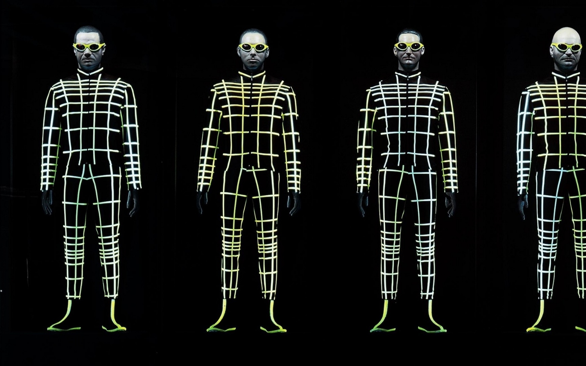 Картинки Kraftwerk, группа, участники, изображение, очки фото и обои на рабочий стол