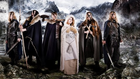 Kivimetsan druidi, девушка, образ, воины, холод