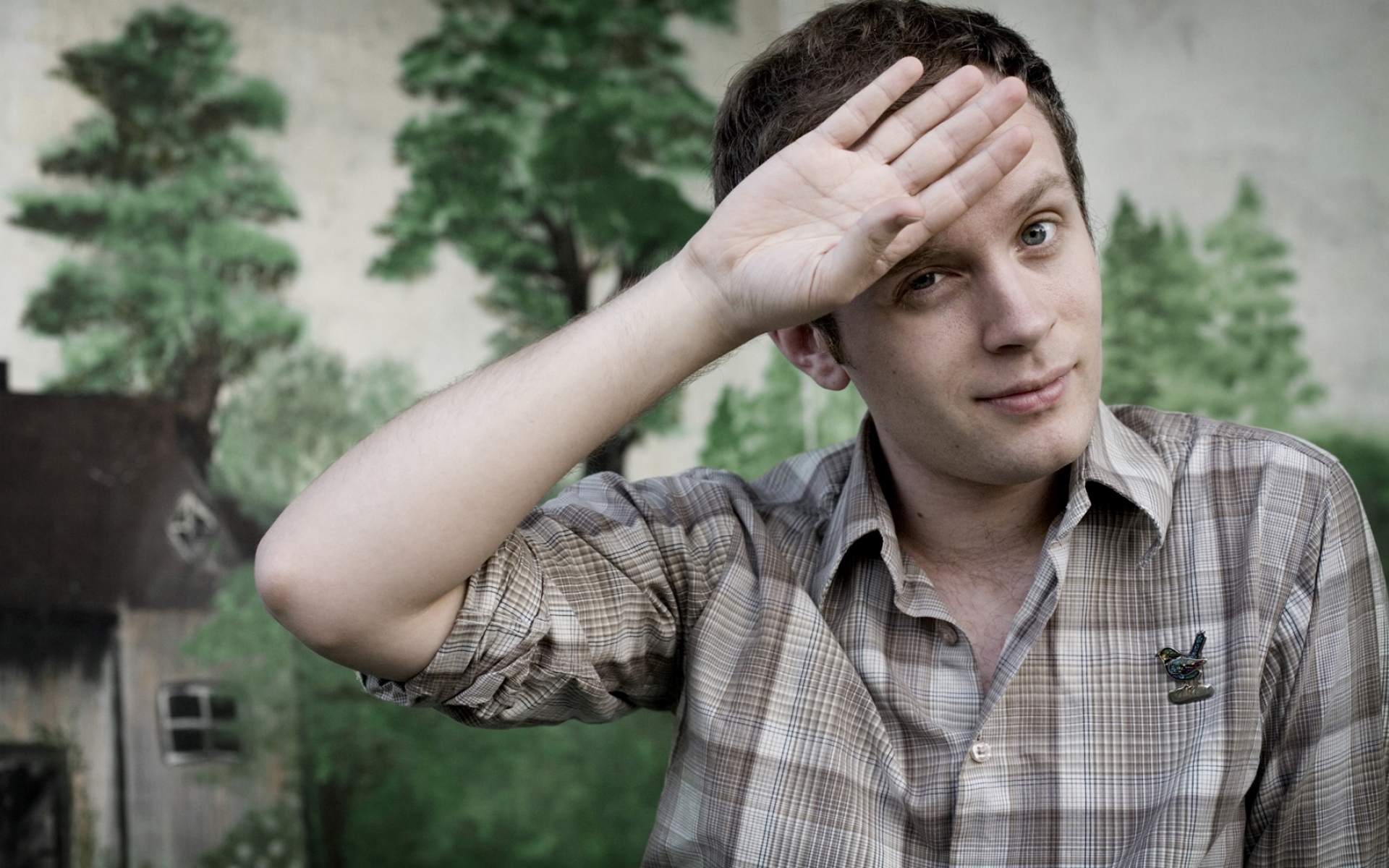 Картинки Jens lekman, рука, фон, рубашка, взгляд фото и обои на рабочий стол
