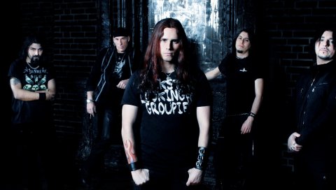 Firewind, группа, тату, руки, стена