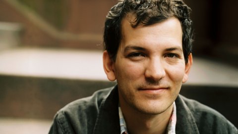 Brad mehldau, мужчина, лицо, улыбка, лестница