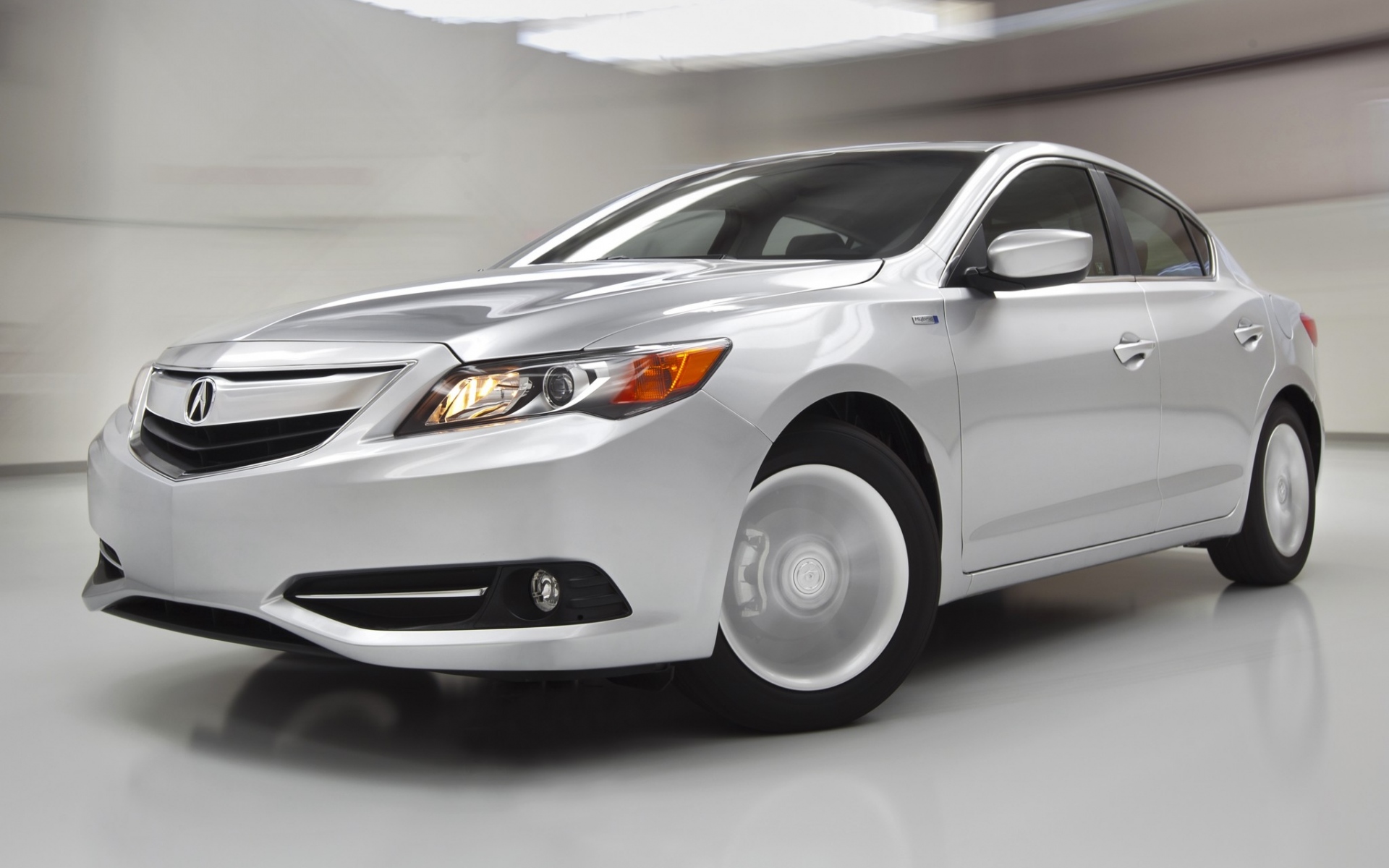 Картинки Acura, ilx, гибридный, белый, передний бампер, стиль, автомобили, вид спереди, скорость фото и обои на рабочий стол
