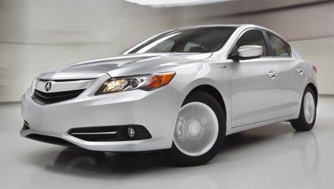Acura, ilx, гибридный, белый, передний бампер, стиль, автомобили, вид спереди, скорость