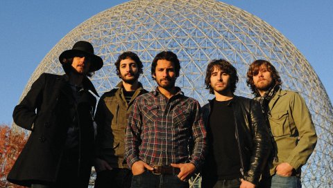 Sam roberts, участники, лица, закат, небо
