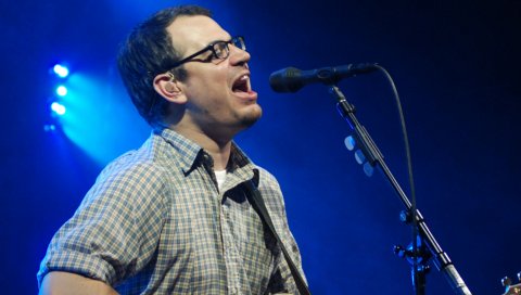 Matthew good, show, гитара, микрофон, свет