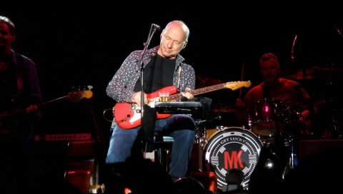 Отметить knopfler, гитара, сцена, шоу, свет