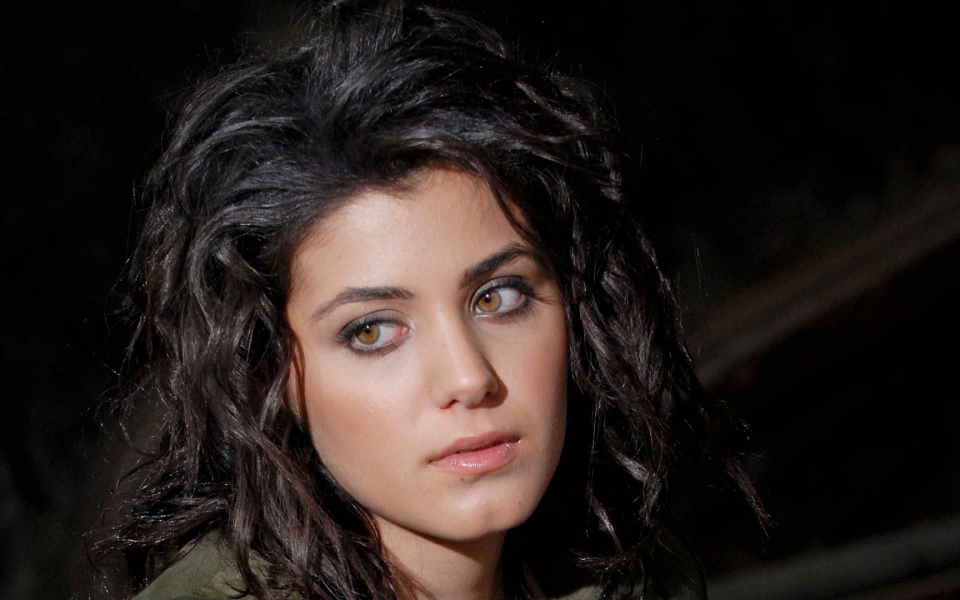 Картинки Katie melua, девушка, лицо, брюнетка, глаза фото и обои на рабочий стол