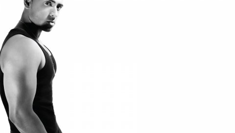 Jay sean, мужчина, плечо, взгляд, цепочка
