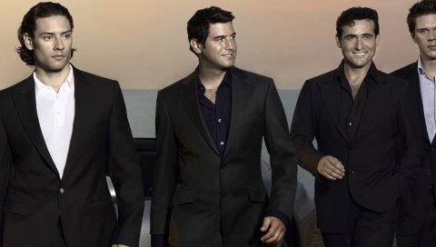 Il divo, mans, группа, костюмы, улыбка