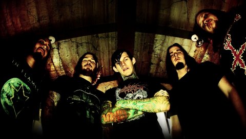 Carnifex, печать, тату, крыша, рокеры