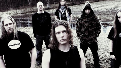 Omnium gatherum, лица, взгляд, волосы, цепь