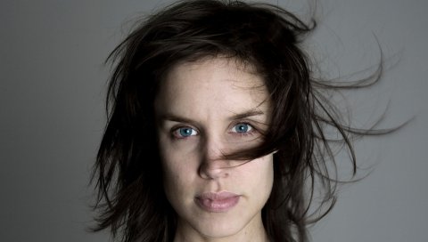 Nynke laverman, девушка, лицо, взгляд, волосы