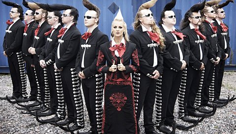 Leningrad cowboys, изображение, волосы, стрижка, блондинка