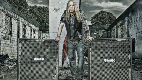 Fozzy, тату, дом, графика, небо