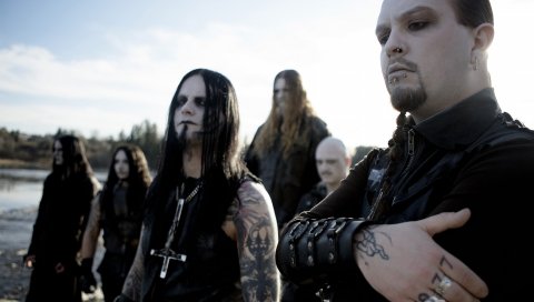 Dimmu borgir, тату, пирсинг, изображение, небо
