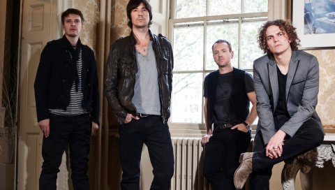 Toploader, комната, группа, окно, стол