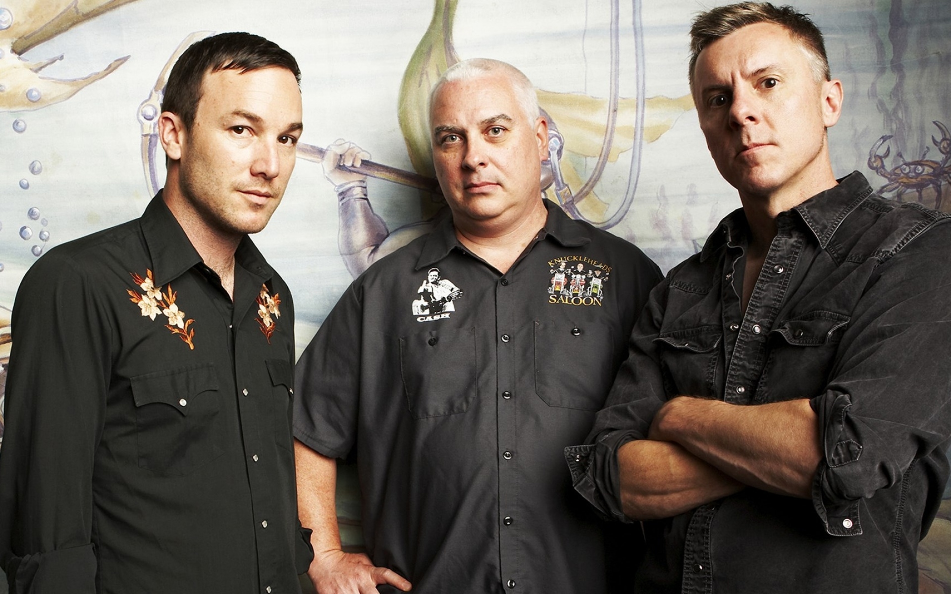 Картинки Toadies, band, shirts, wall, picture фото и обои на рабочий стол