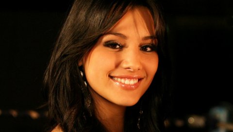 Sarah riani, девушка, лицо, улыбка, взгляд