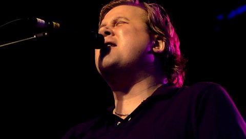 Jeff healey, микрофон, пение, шоу, свет